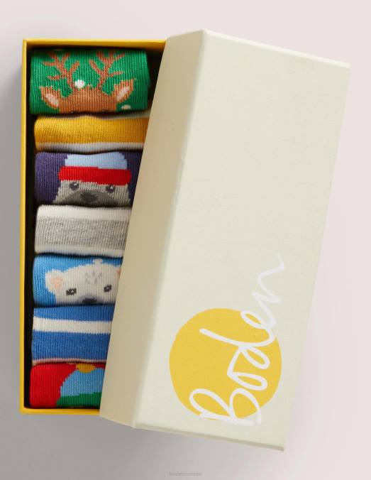 Boden accessoire hiver multi bébé chaussettes lot de 7 LB2X3308