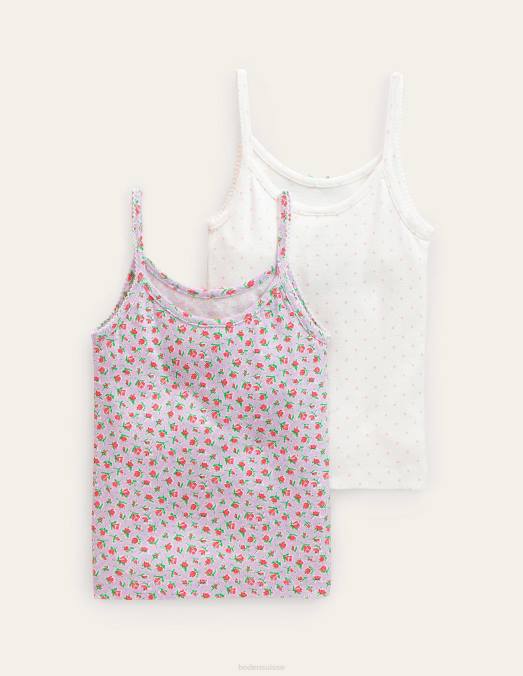 Boden vêtements brin vintage bébé gilets, paquet de 2 LB2X556