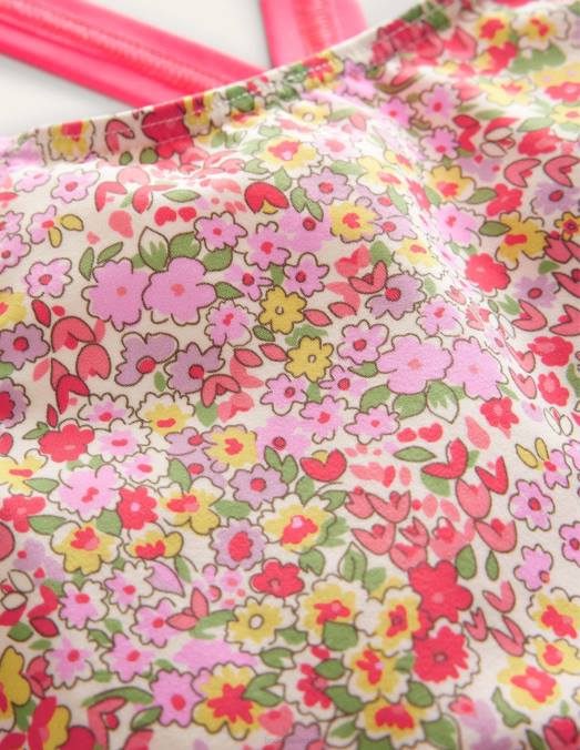 Boden vêtements gousse de vanille le printemps floral bébé haut tankini croisé dans le dos LB2X3312