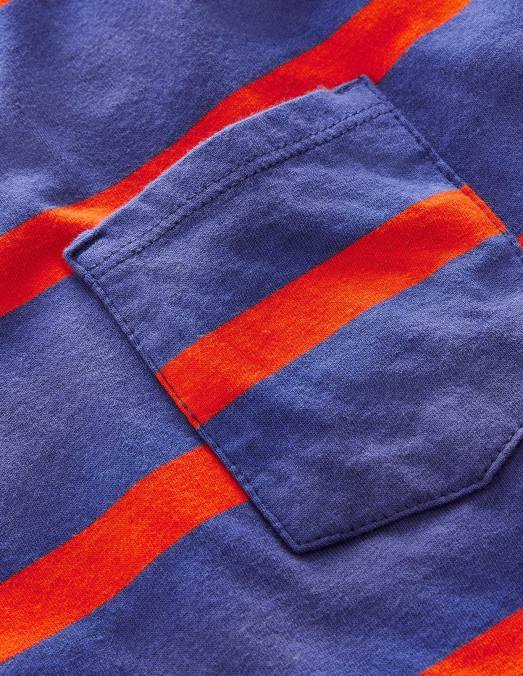 Boden vêtements tribord souple/rouge mandarine bébé t-shirt décontracté LB2X3403