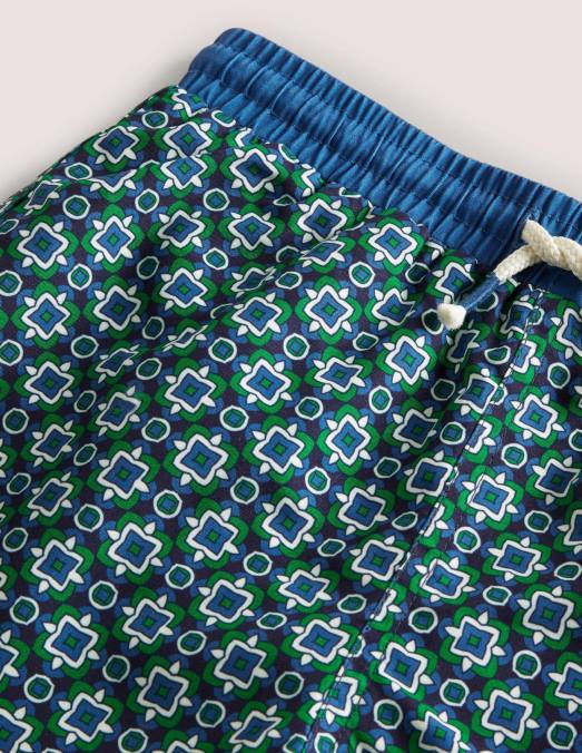 Boden vêtements Géo de tuile verte des Highlands bébé shorts de bain LB2X3303