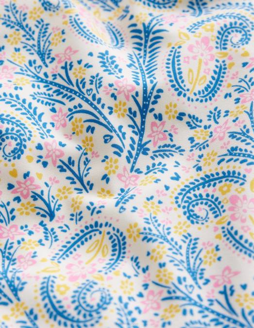 Boden vêtements cachemire ivoire bébé maillot de bain imprimé à manches bouffantes LB2X444