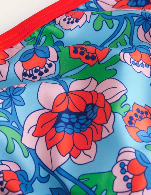 Boden vêtements coquelicot rouge le printemps floral bébé bas de bikini à motif LB2X3445
