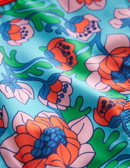 Boden vêtements coquelicot rouge le printemps floral bébé bas de bikini taille haute LB2X3397