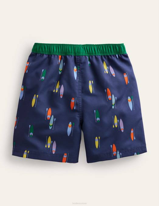 Boden vêtements planche à pagaie de la marine universitaire bébé shorts de bain LB2X445