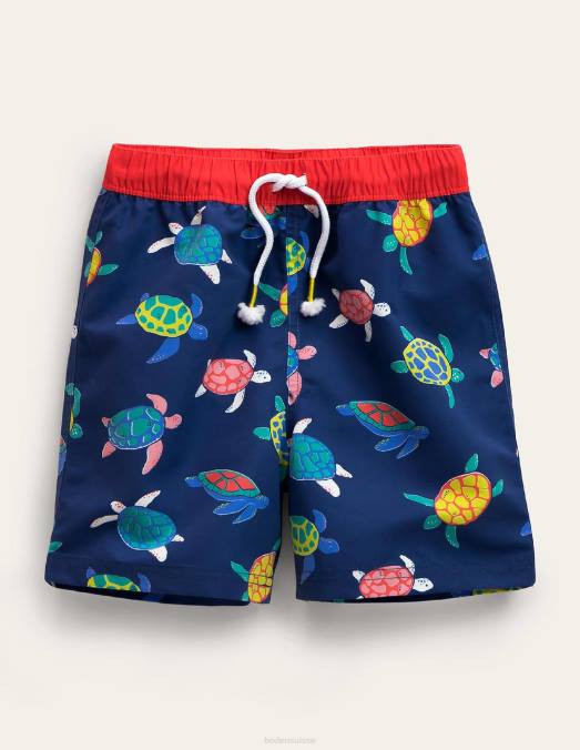 Boden vêtements tortues de tribord bébé shorts de bain LB2X462