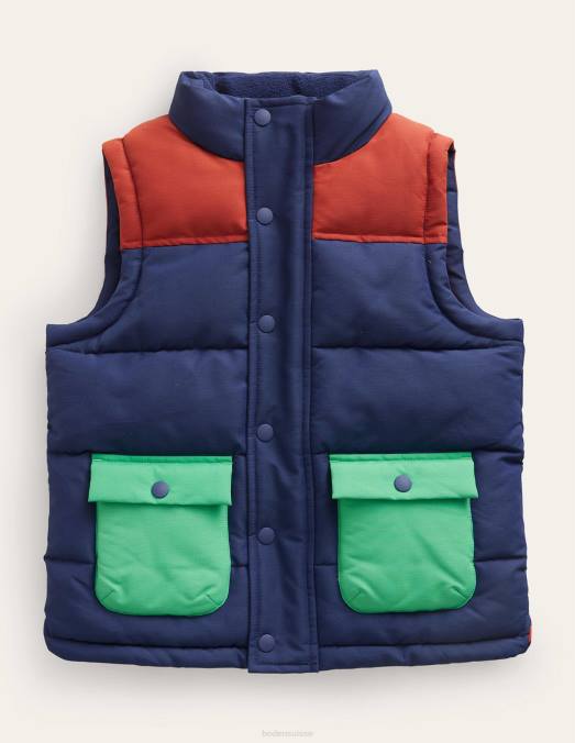 Boden vêtements marine universitaire bébé gilet de sport noble LB2X550