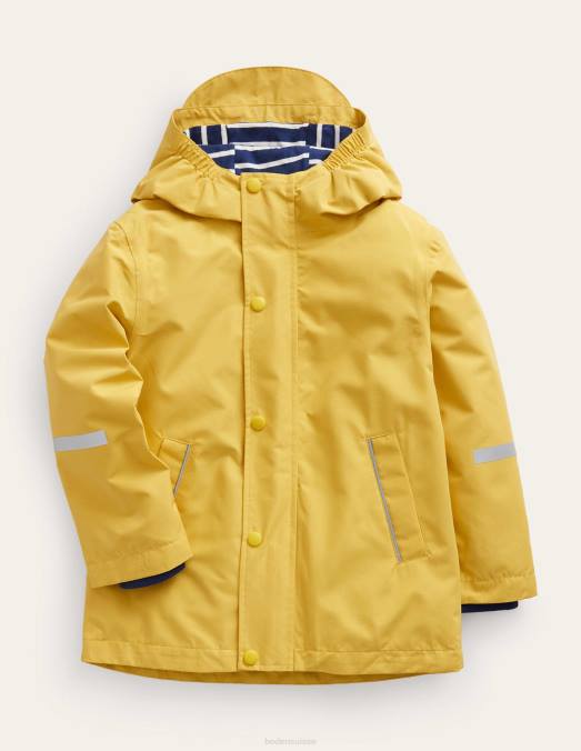 Boden vêtements moutarde épicée bébé veste de pêcheur imperméable LB2X551