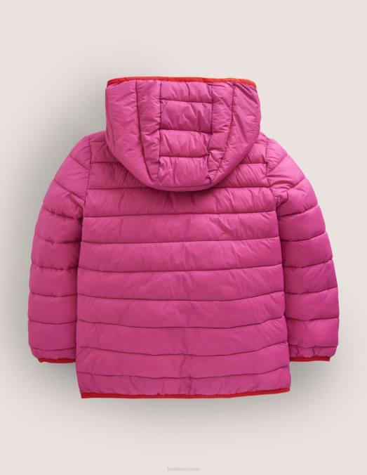 Boden vêtements rose chatouillé bébé doudoune confortable et pliable LB2X3430