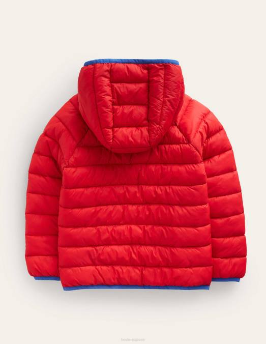 Boden vêtements rouge bébé veste matelassée pliable LB2X546
