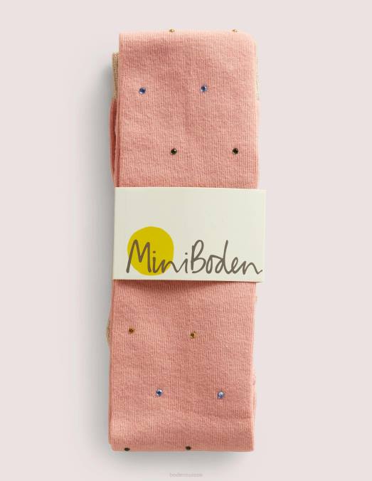 Boden vêtements rose filles collants scintillants LB2X3138