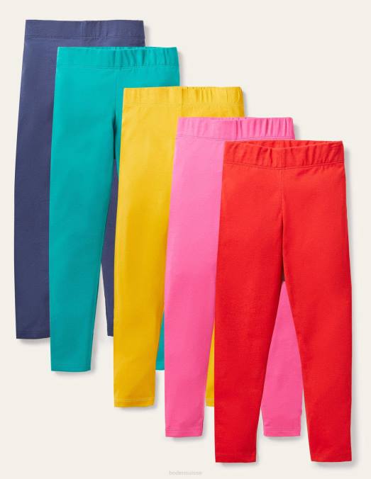 Boden vêtements arc-en-ciel multiple bébé Lot de 5 leggings LB2X504