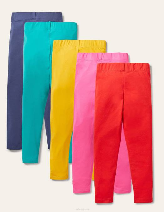 Boden vêtements arc-en-ciel multiple bébé Lot de 5 leggings LB2X504