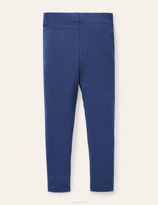 Boden vêtements bleu tribord bébé leggings unis LB2X521
