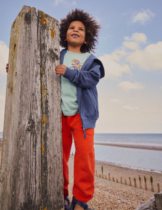 Boden vêtements dahlia rouge bébé pantalon de jogging confortable et décontracté LB2X492