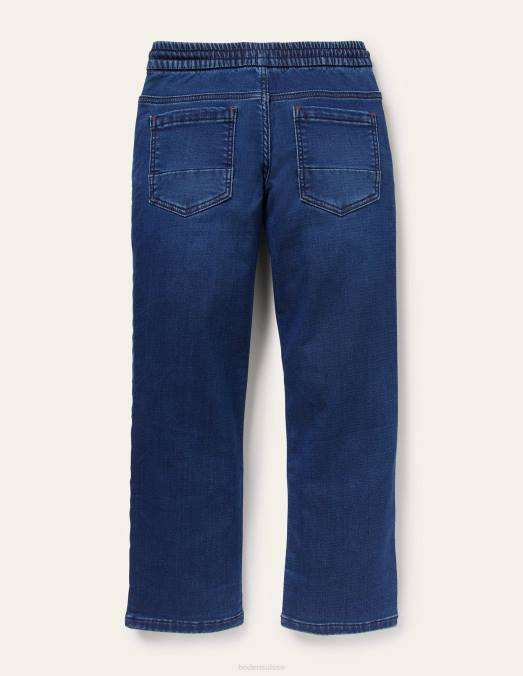 Boden vêtements denim mi-vintage bébé jean droit à enfiler LB2X3427