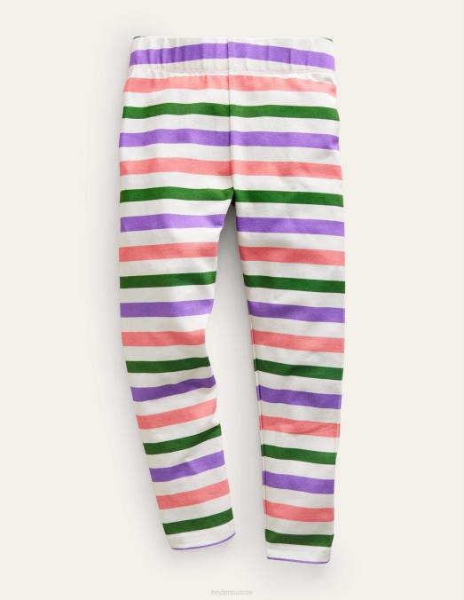 Boden vêtements multi-rayures bébé leggings amusants LB2X501