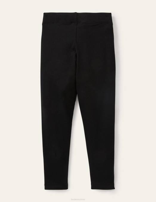 Boden vêtements noir bébé leggings unis LB2X518