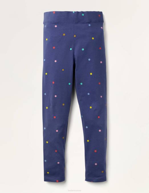 Boden vêtements tache de confettis bleu tribord bébé leggings amusants LB2X508