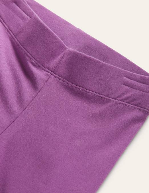 Boden vêtements trèfle clair violet bébé leggings unis LB2X520