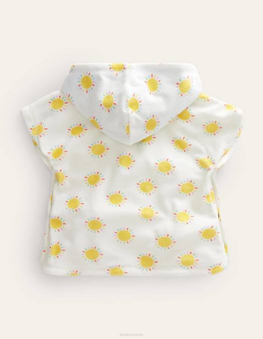 Boden vêtements plusieurs soleils arc-en-ciel bébé jeté en tissu éponge imprimé LB2X3470