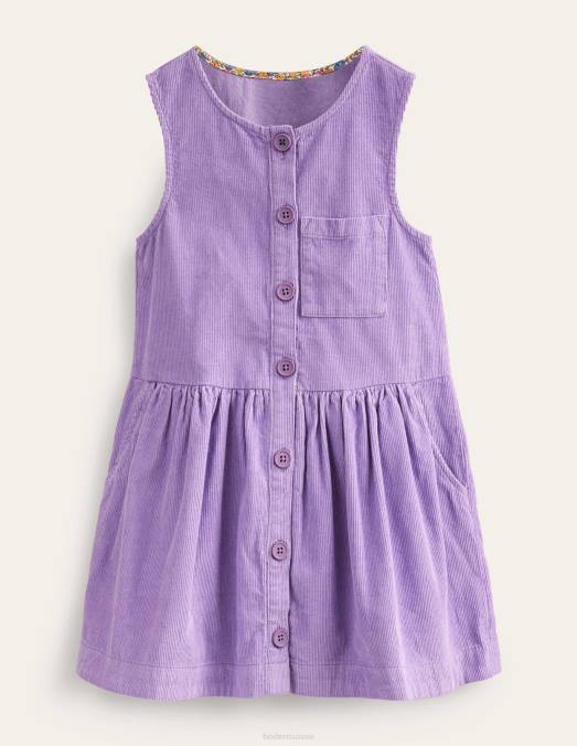 Boden vêtements aster violet bébé robe chasuble à boutons LB2X362
