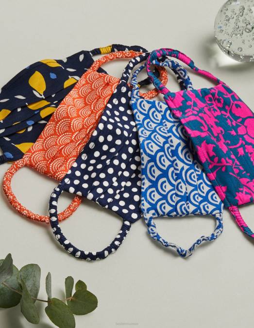 Boden accessoire multi femmes couvre-visages non médicaux, paquet de 5 LB2X2063