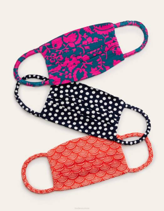 Boden accessoire multi femmes couvre-visages non médicaux, paquet de 5 LB2X2063