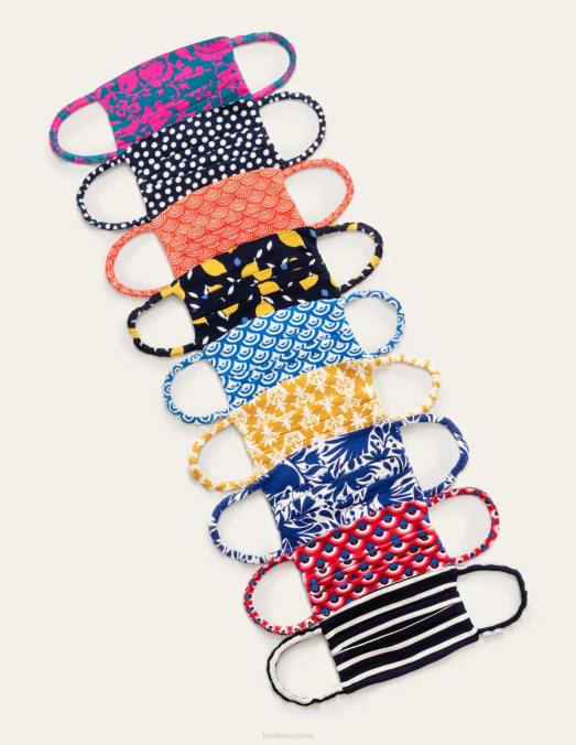 Boden accessoire multi femmes couvre-visages non médicaux, paquet de 5 LB2X2063