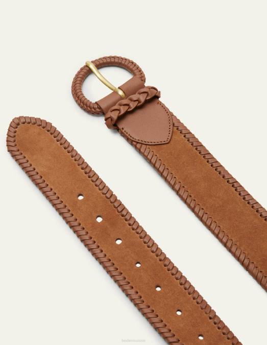 Boden accessoire bronzer femmes ceinture tissée LB2X2285