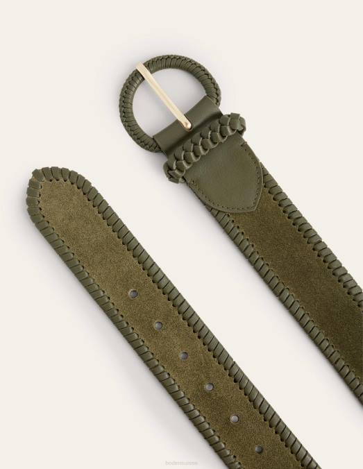 Boden accessoire kaki femmes ceinture tissée LB2X2318