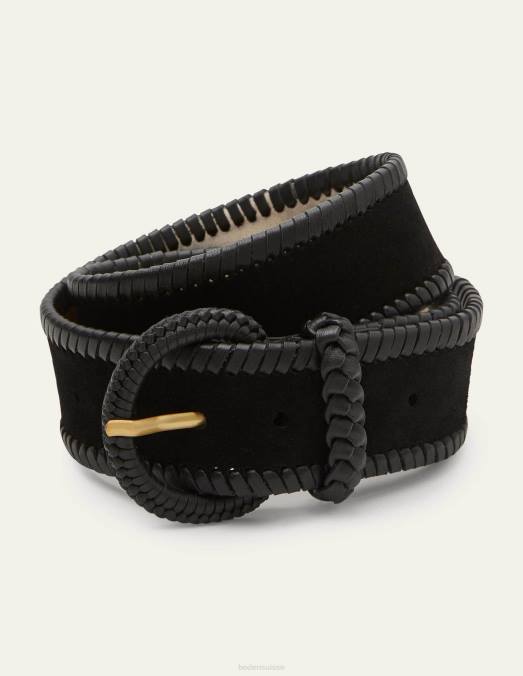 Boden accessoire noir femmes ceinture tissée LB2X2288