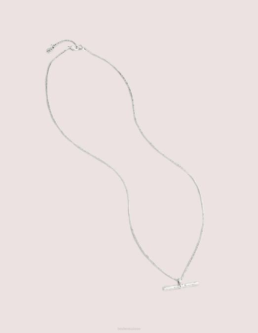 Boden accessoire argent femmes collier barre en T LB2X735