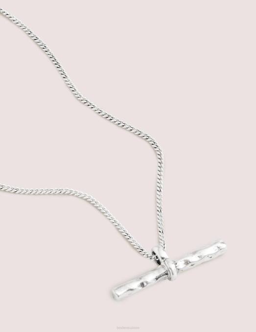 Boden accessoire argent femmes collier barre en T LB2X735