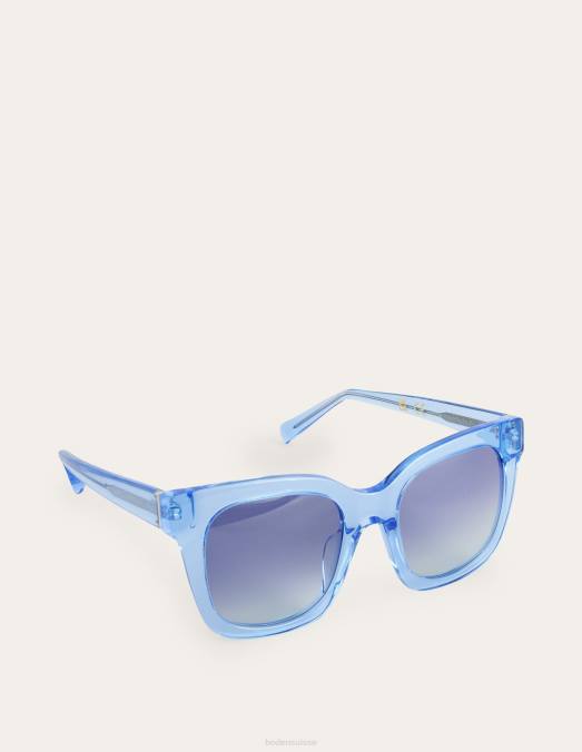 Boden accessoire bleu femmes lunettes de soleil en acétate aux couleurs vives LB2X2327