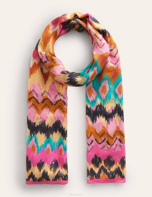 Boden accessoire multi et ikat femmes foulard imprimé LB2X2337