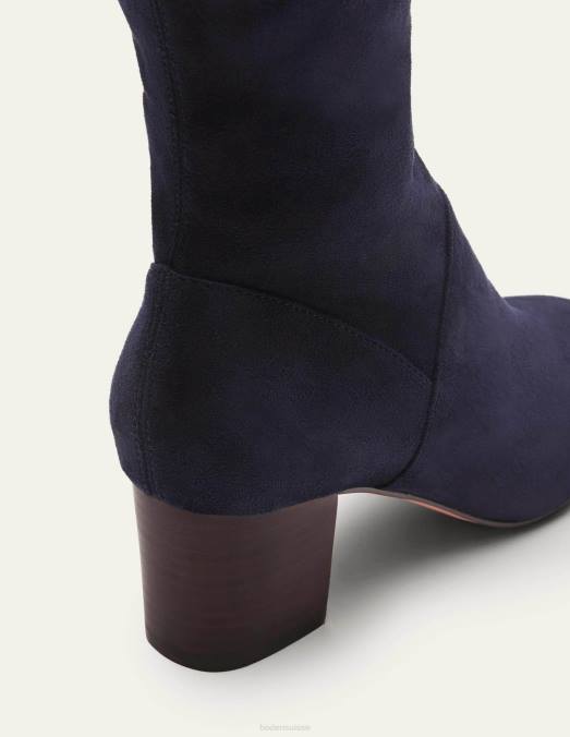 Boden chaussure marine femmes bottes stretch à bout rond LB2X2286