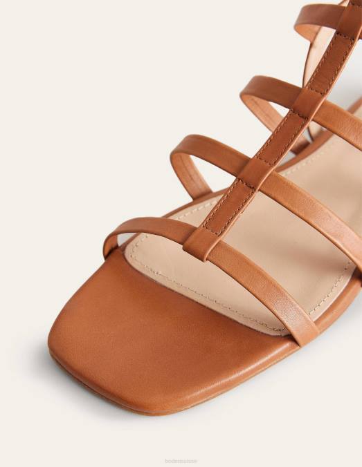Boden chaussure bronzer femmes sandales spartiates en cuir LB2X689
