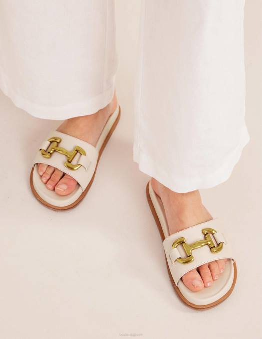 Boden chaussure écru femmes sandales à bride iris LB2X713