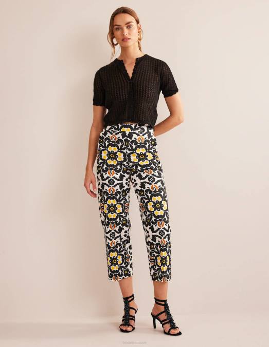 Boden chaussure noir femmes sandales à talons perlées LB2X711