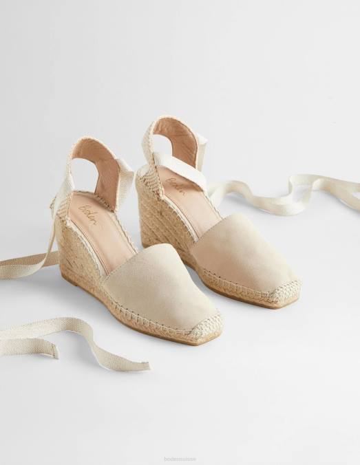 Boden chaussure gruau femmes espadrilles compensées esme LB2X715
