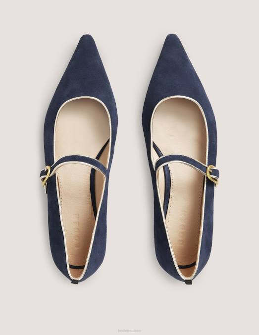 Boden chaussure marine femmes chaussures mary jane à bout pointu LB2X2607