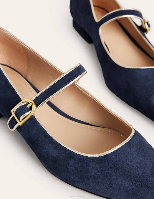 Boden chaussure marine femmes chaussures mary jane à bout pointu LB2X2607