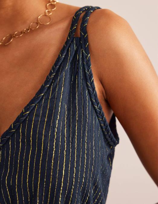 Boden vêtements marine femmes combishort grec LB2X1386