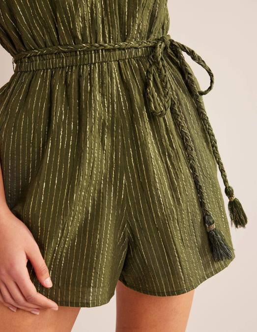 Boden vêtements olive capulet femmes combishort grec LB2X1690