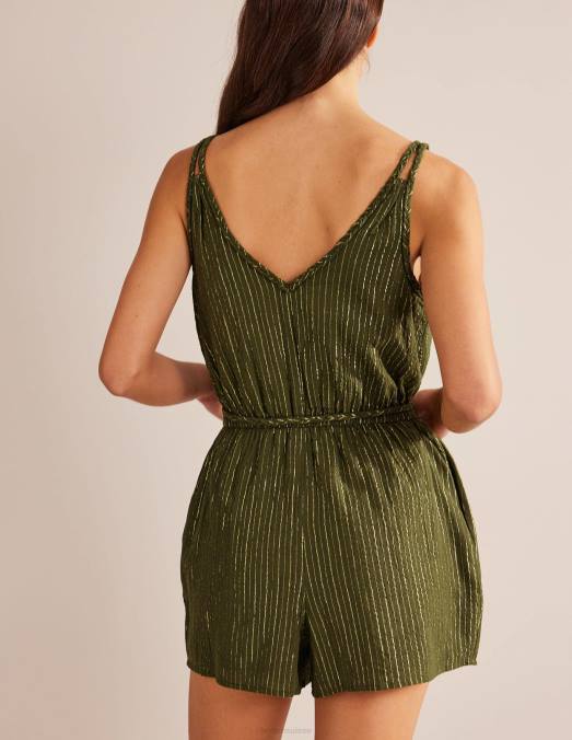 Boden vêtements olive capulet femmes combishort grec LB2X1690
