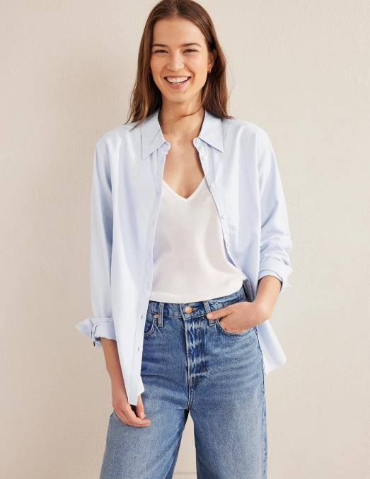 Boden vêtements blanc femmes gilet doux au toucher LB2X2205