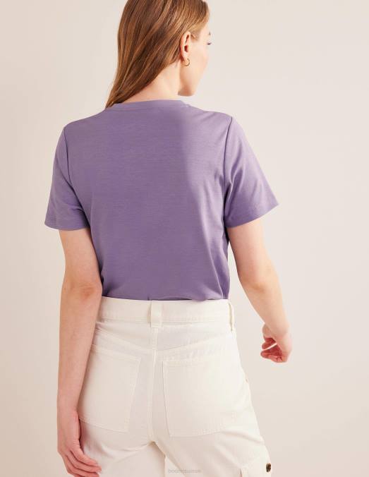 Boden vêtements chardon sauvage femmes t-shirt en coton parfait LB2X2089