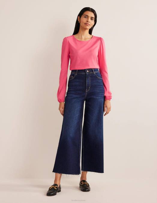 Boden vêtements corail femmes haut ultradoux à manches longues LB2X2236