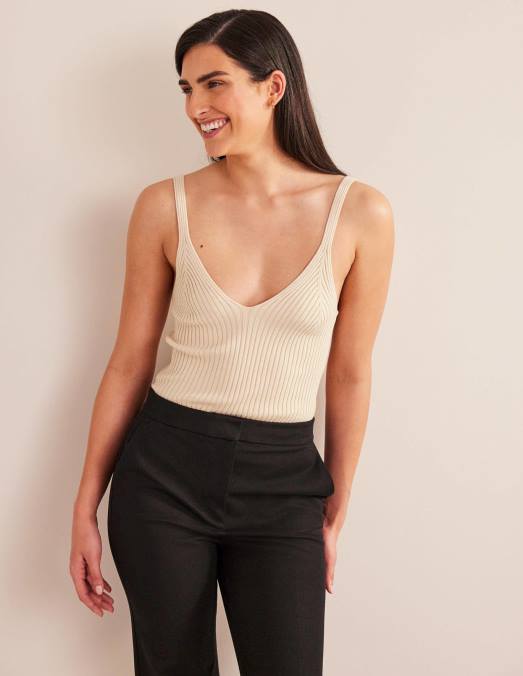 Boden vêtements corde femmes débardeur côtelé LB2X2075